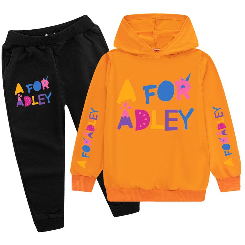 100 CM-170 CM ropa mediana a grande conjunto para niños Sudadera con capucha + Pantalones PB814XX_voghion.com