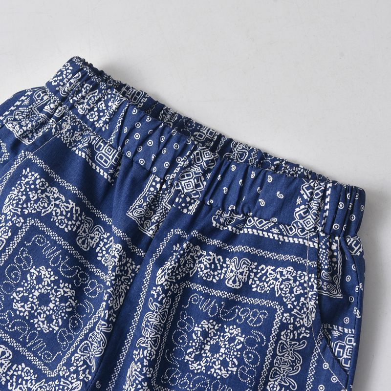 Kid's Clothing Boys short sleeved casual suits Summer short sleeved shirts and shorts Children's summer beachwear short sleeved beach shorts_voghion.com