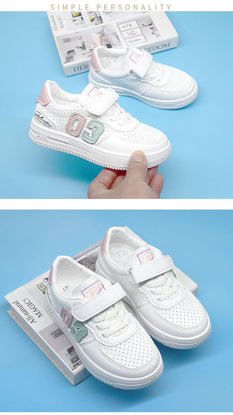 Mutter & Kinder Kinder skates Weiße turnschuhe Mädchen schuhe Kleine weiße schuhe jungen weichen sohlen_voghion.com