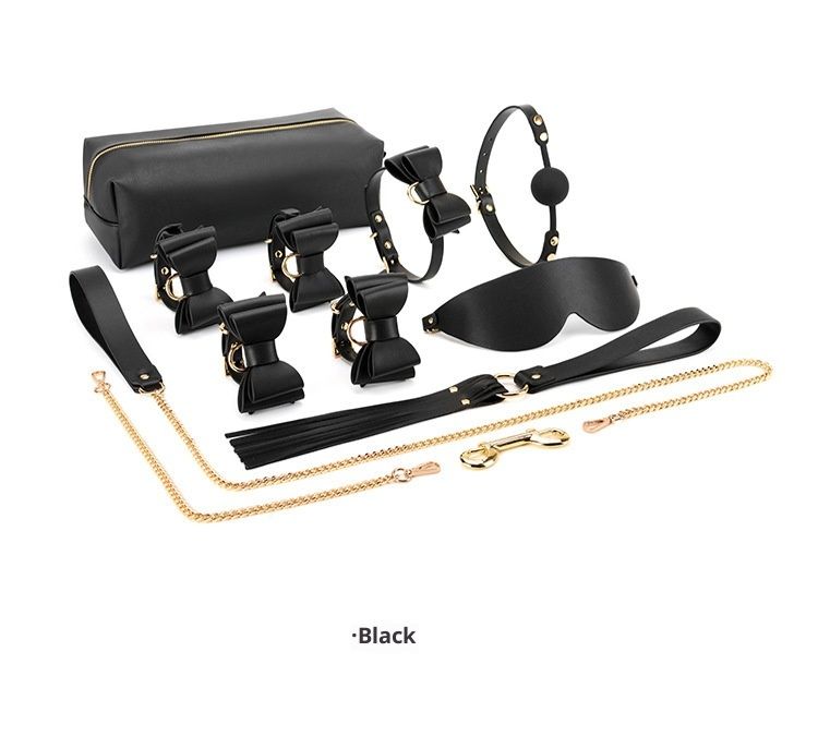 LuvBox High-End Leather Bondage Alternative Adult Products SM Training Tools Set Sex Toys Dropshipping_voghion.com