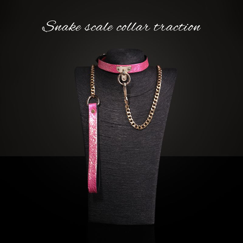Interesting Sm Traction Collar Bondage Neck Collar Alternative Adult Products High-end Props Role-playing_voghion.com