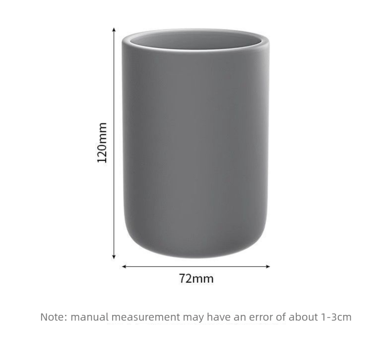 Collutorio semplice di alto valore Spazzolino da denti per uso domestico Coppia Cilindro per denti creativo Tazza per studenti Dormitorio_voghion.com