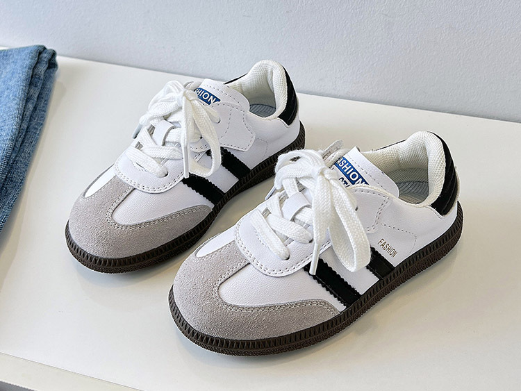 P Autumn New Children S Shoes Girls Genuine Leather Dexun Small White Boys Lightweight Non Slip Casual Forrest Gump_voghion.com