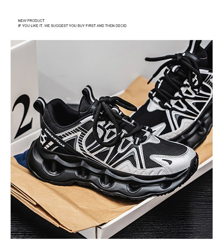 Scarpe sportive casual in rete, scarpe da corsa resistenti all'usura_voghion.com