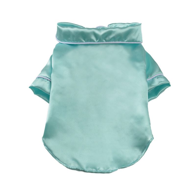 Cute Pet Clothes Dog Cat Two-legged Clothes Spring and Autumn Silk Two-legged Button Pajamas Bears Fadou Two-legged Clothes_voghion.com