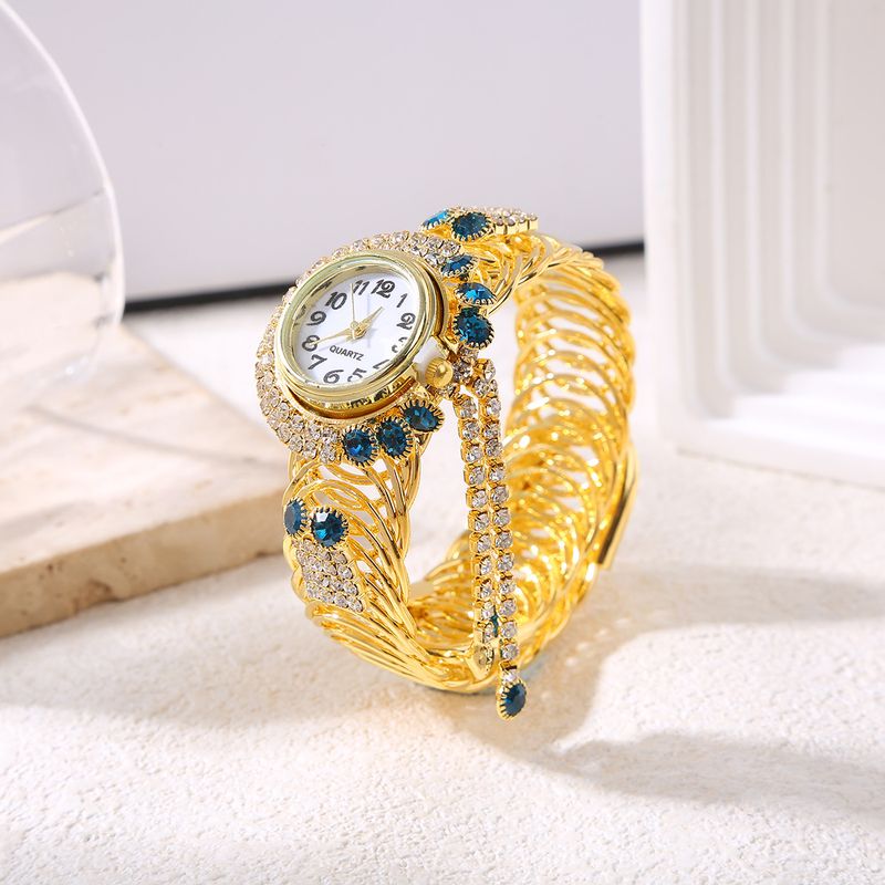 Nuovo orologio al quarzo con bracciale a nappa da donna, con diamanti, stile trendy e di alta gamma_voghion.com