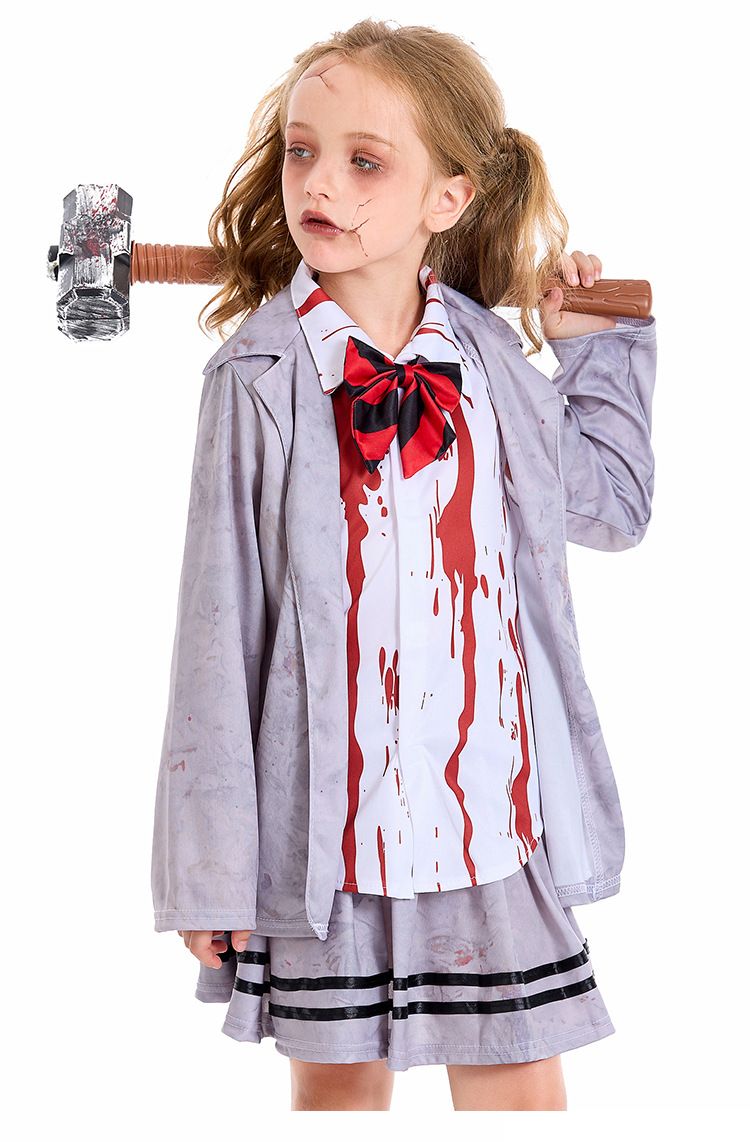 Halloween Kostüm Akademie JK Perséinlechkeet gro Studenten Vampir COS Bühnenoptrëtt Zombie Kleeder_voghion.com