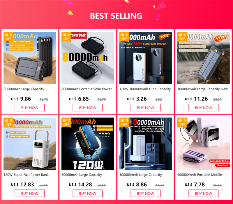 80000 MAh Tragbare Magnetbank PD20W Schnelllade-Mobilstromversorgung mit AC-Steckerladegerät für iPhone Samsung Xiaomi_voghion.com