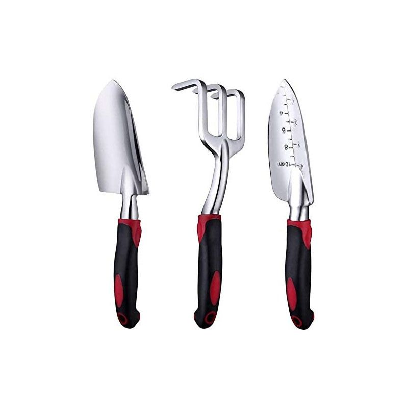 Tool Set Three Piece Aluminum Alloy Garden Tool Set Gardening Tool Set_voghion.com