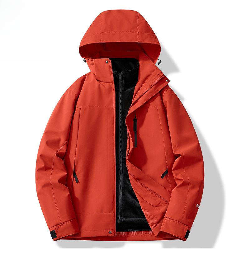 Giacca invernale autunnale, tuta da trekking staccabile 3 in 1 per uomo e donna, set da due pezzi, acquisto di gruppo_voghion.com