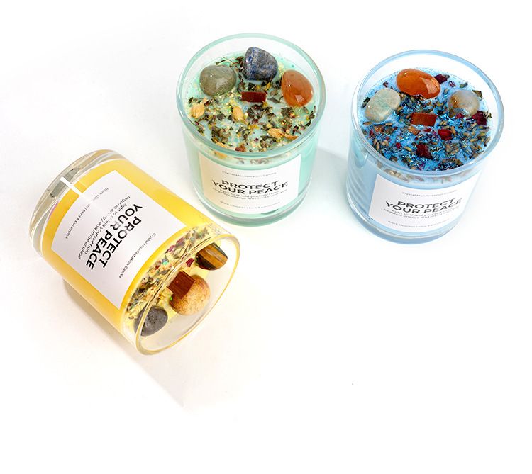 Soy Wax Handmade High-end Aromatherapy Gift Scented Candle_voghion.com