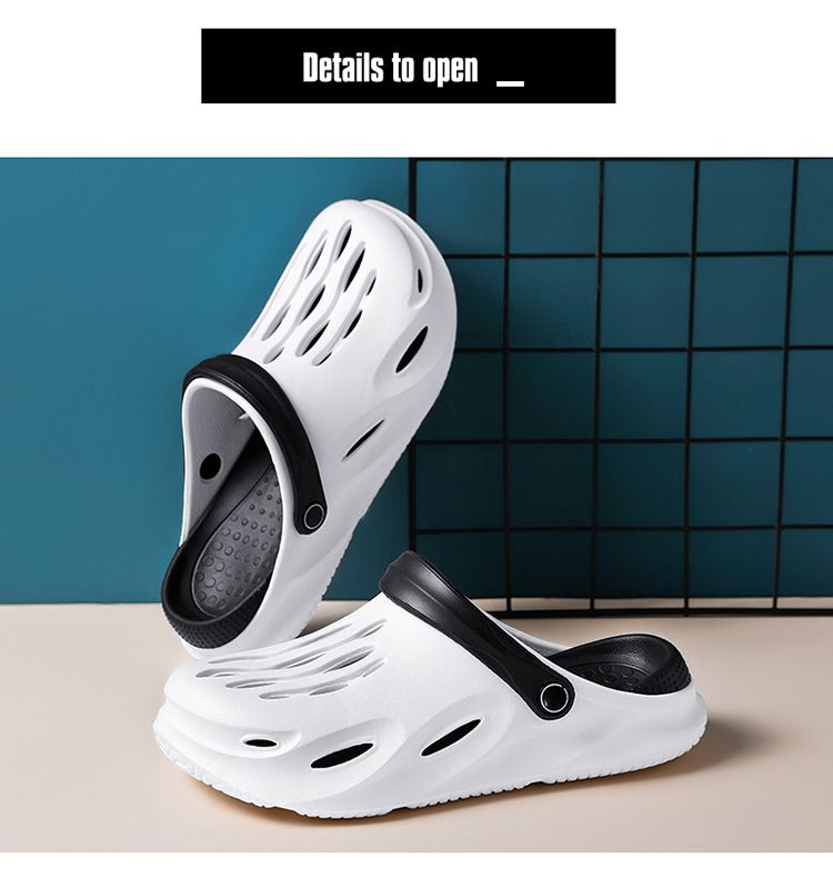 Sommer-Clogs für Herren – rutschfeste Sandalen mit weicher Sohle für Outdoor und Freizeit_voghion.com