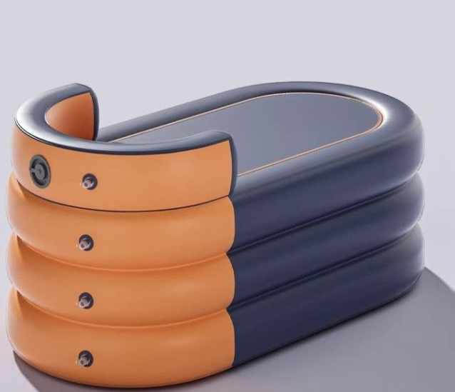 Foldable For Adults, Baby Full Body Bucket, Children's Inflatable Bathtub, Home Use Bath Bucket_voghion.com