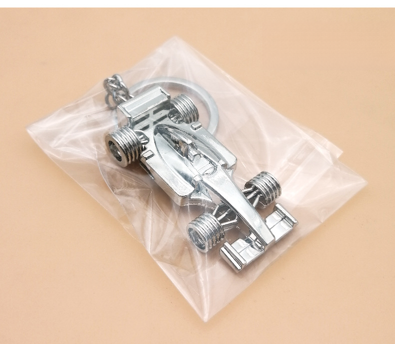 F1 Racing 4S Auto Tentoonstelling Reclame Zakelijk Geschenk Metalen Sleutelhanger_voghion.com
