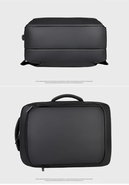 Backpack For Men 2023 Multifunctional Business Notebook Backpack USB Charging Waterproof Film Men's Backbag Casual Bag_voghion.com