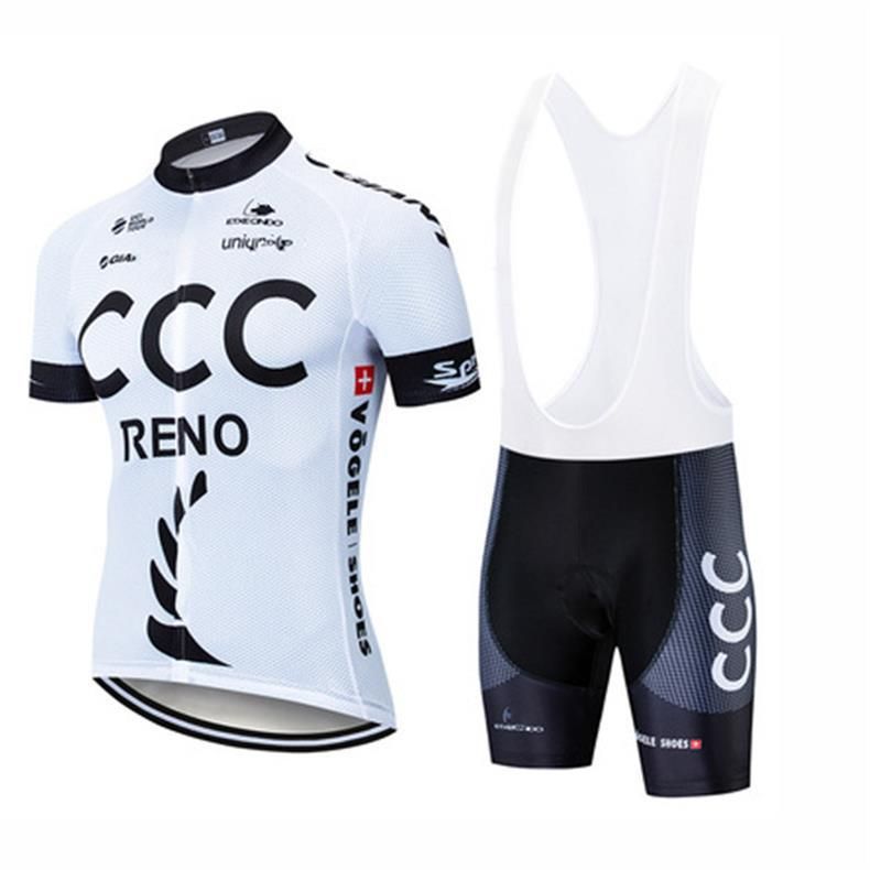 CCC Team Style Sommer Kurzarm Atmungsaktives Radtrikot Outdoor-Ausrüstung Downhill-Shirt_voghion.com