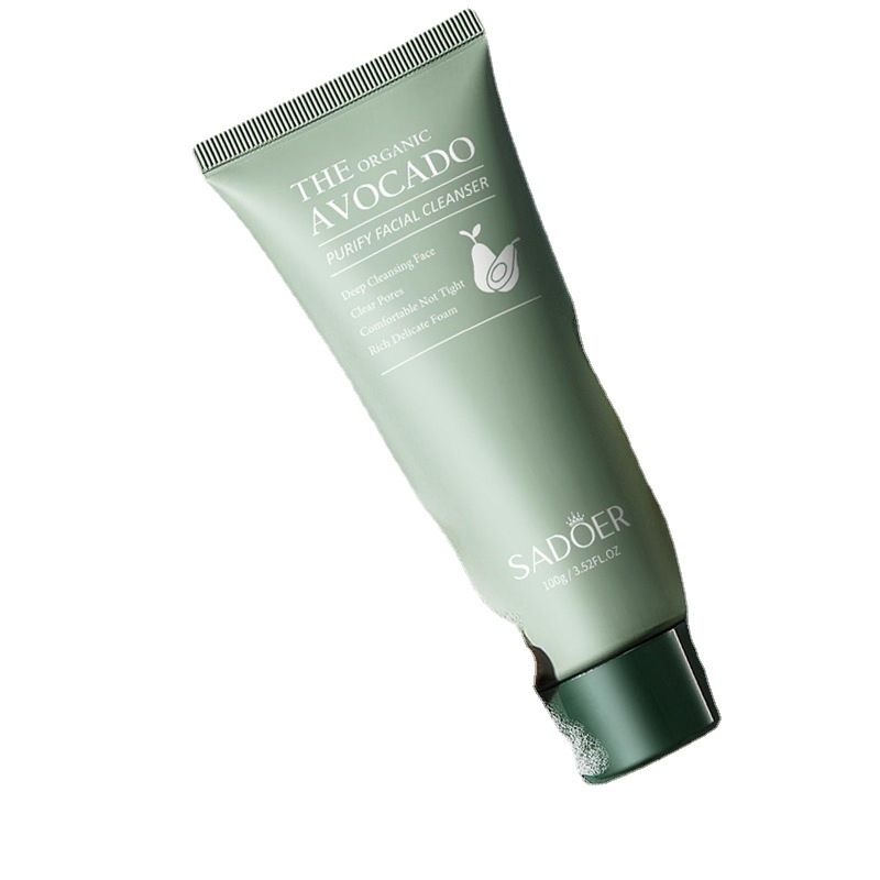 SADOER Organic Avocado Facial Cleanser Moisturizing, Gentle, And Non Cleansing Milk_voghion.com