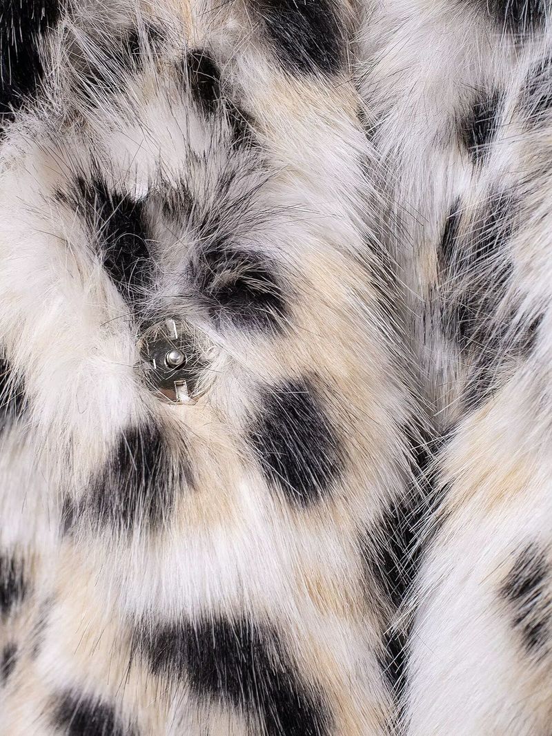 Damen Kunstpelzmantel mit Leopardenmuster, verdickte warme Langarm-Übergrößejacke für den Winter, Streetwear-Mode_voghion.com
