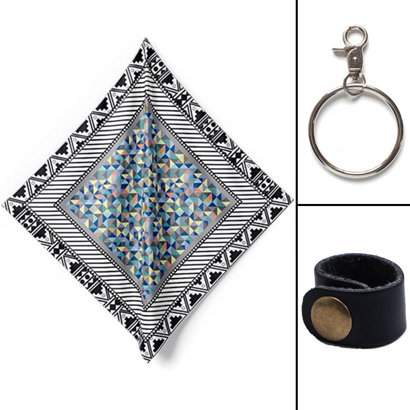 LazyZoom Cashew Flower Square Scarf Motorcycle Harley Biker Riding Face Mask Hip-Hop Headscarf Quick-Dry Thin Style_voghion.com