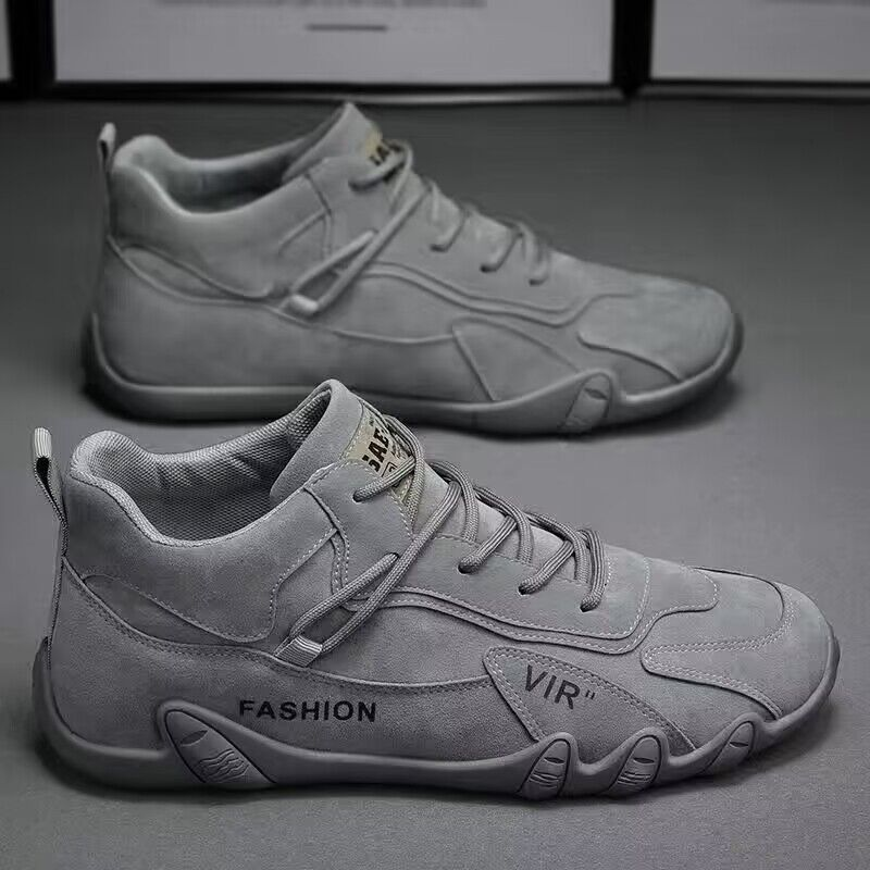 Herrenschuhe Herbst Neue Herren Arbeitsversicherungsschuhe Baustellenarbeit Arbeitsschuhe Lässige Werkzeugschuhe Rutschfeste, leichte, trendige Schuhe_voghion.com