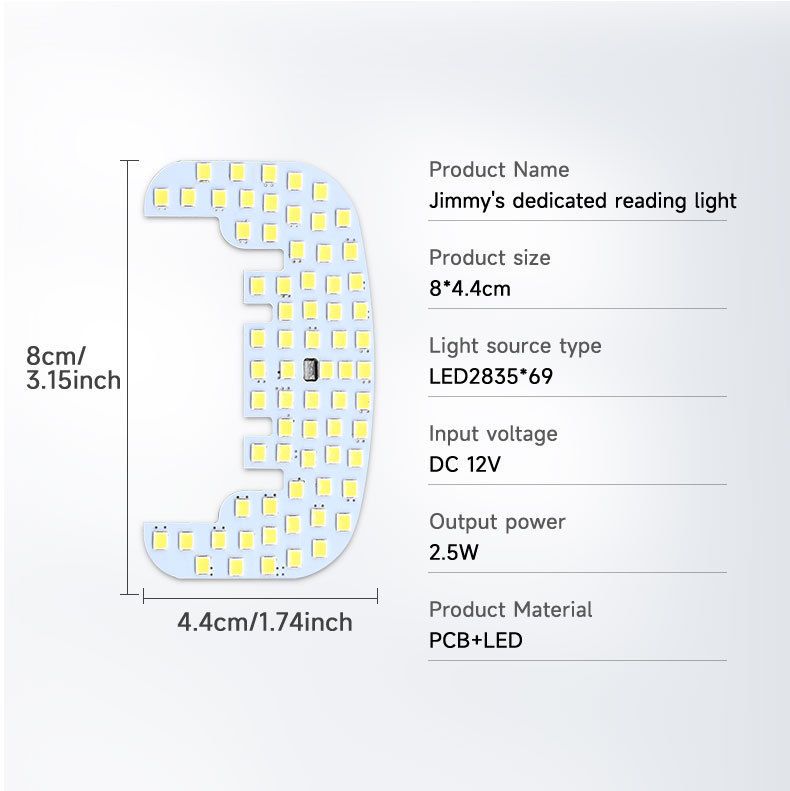 Adatto per Suzuki Jimny 07 16 LED luce di lettura interna modifica plafoniera auto T10_voghion.com