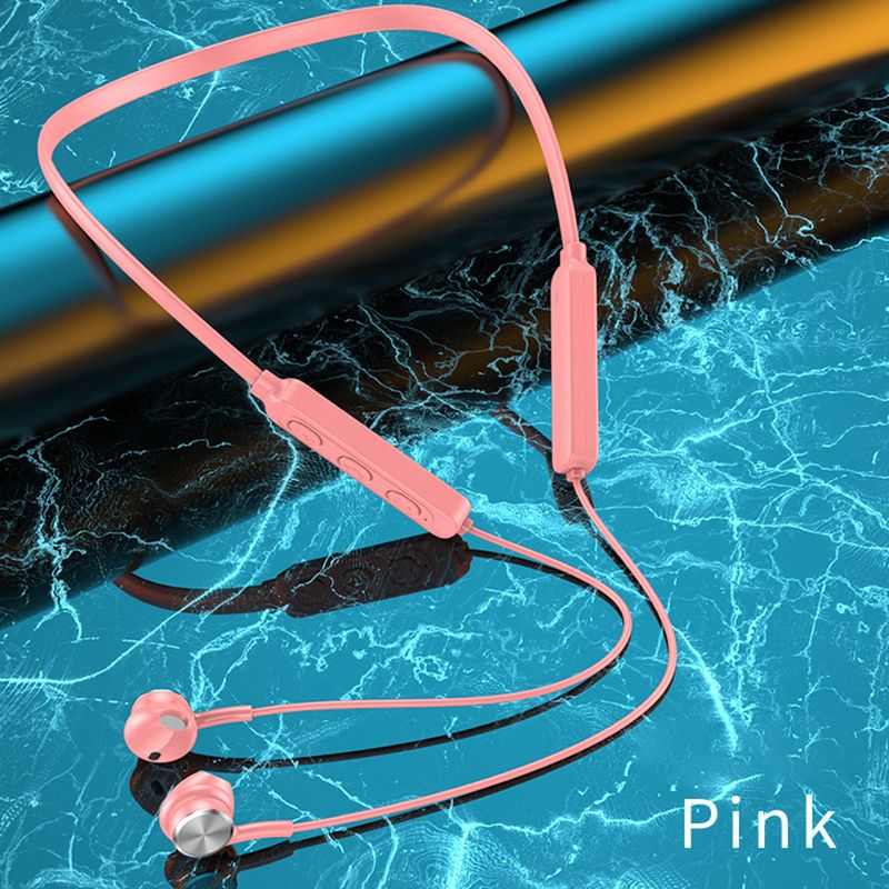 High Noise Neckband Bluetooth-compatible5.0 Ergonomic Intelligent Earbud Wireless Reduction Fidelity Stereo Sports_voghion.com