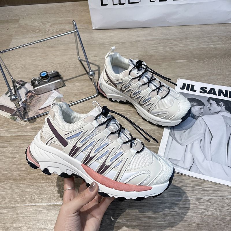 Dad's Fraen 2023 nei Summer Mesh Atmungsaktiv Schong, Kanner Design Sënn, Nisch, erhéicht Casual Sportschong_voghion.com