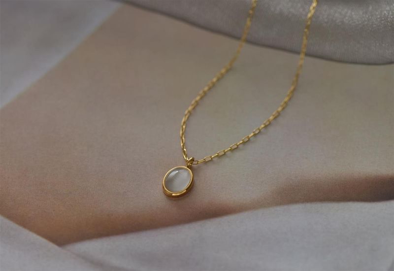 Cat's Eye hanger/paleis luxe design zintuig vergulde meisjes kraag ketting ketting China-Chic stijl_voghion.com