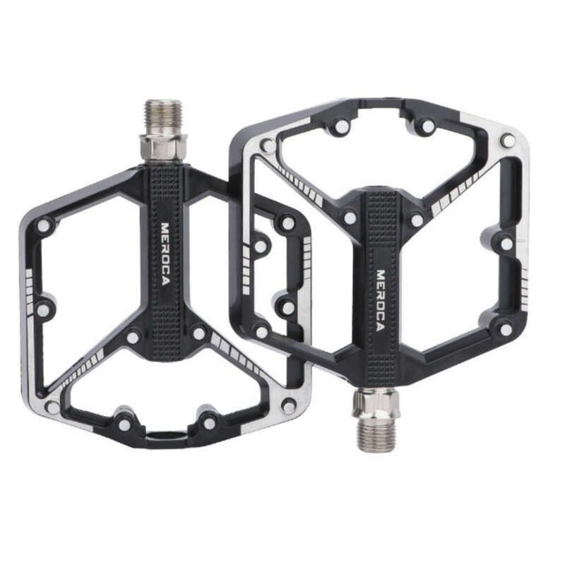 Accessoires de vélo KRSEC, alliage d'aluminium, antidérapants, pédales tout-terrain légères, VTT, trois pédales Peilin_voghion.com