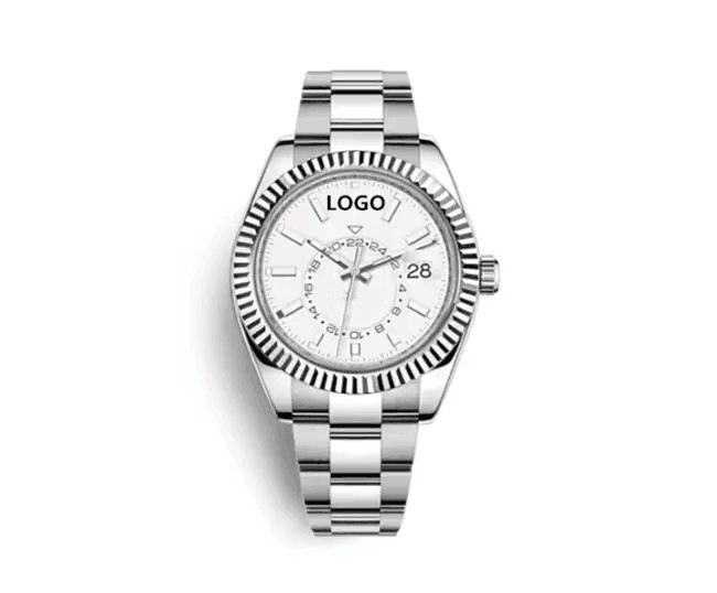 Vente en gros de montres mécaniques Laojia Diary Series Laojiu Ghost Automatic à bracelet en acier, usine Cross-Borr_voghion.com