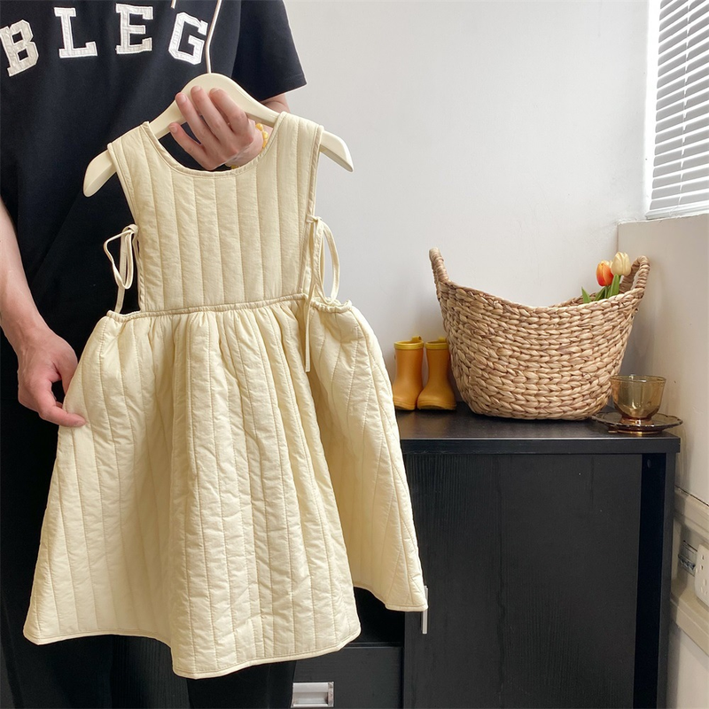 Sen – robe de princesse sans manches pour filles, gilet de noël à la mode, nouvelle collection automne/hiver 2023_voghion.com