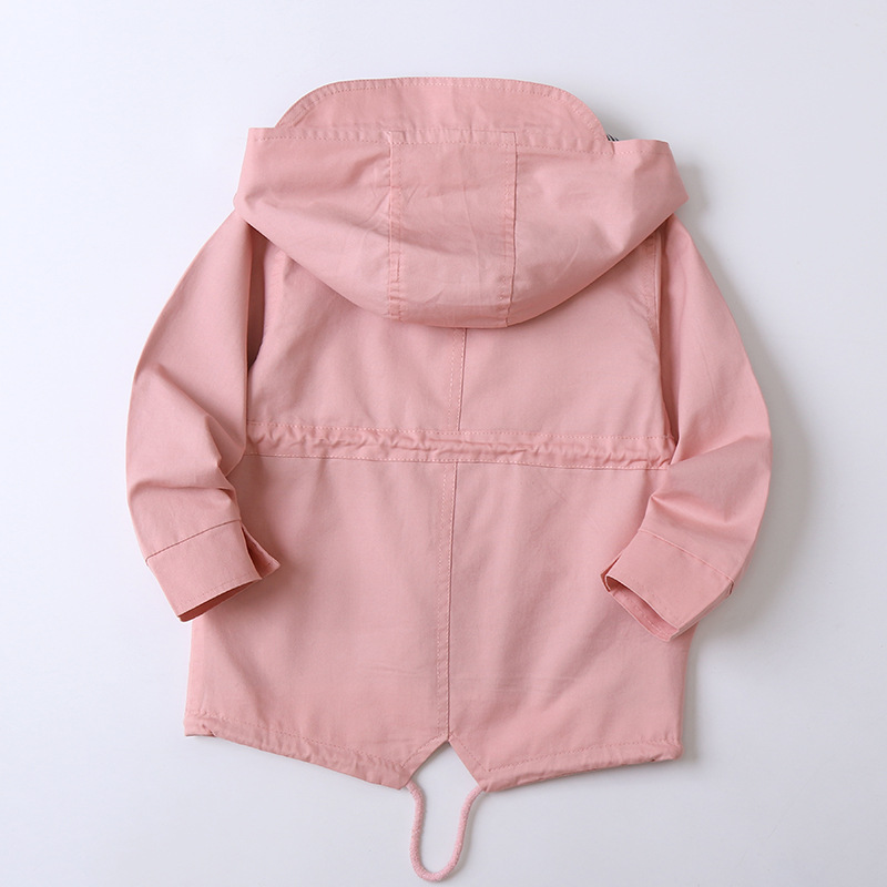 Kūdikių drabužiai su vilna stora gobtuvu berniukams ir mergaitėms dygsniuota striukė vaikiška dygsniuota striukė dygsniuota striukė_voghion.com