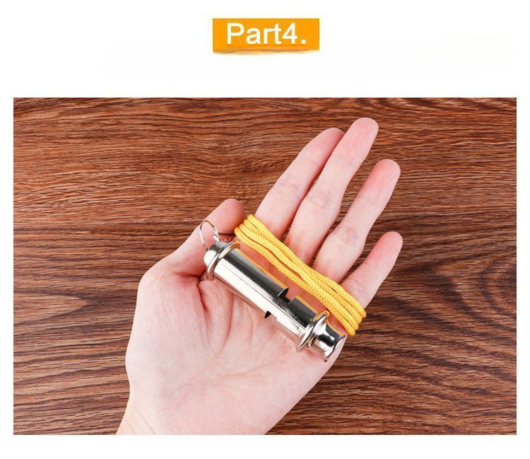 Silbato de metal de alta frecuencia para entrenamiento, salvavidas, policía, exteriores, aves, mascotas, árbitros, libre de armas nucleares, profesional, de tono alto._voghion.com