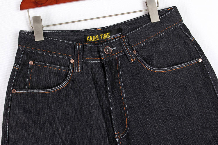Ropa para hombres Pantalones cortos de mezclilla de hip hop Pantalones cortos holgados con estampados para hombre Pantalones de skate de tendencia de talla grande_voghion.com