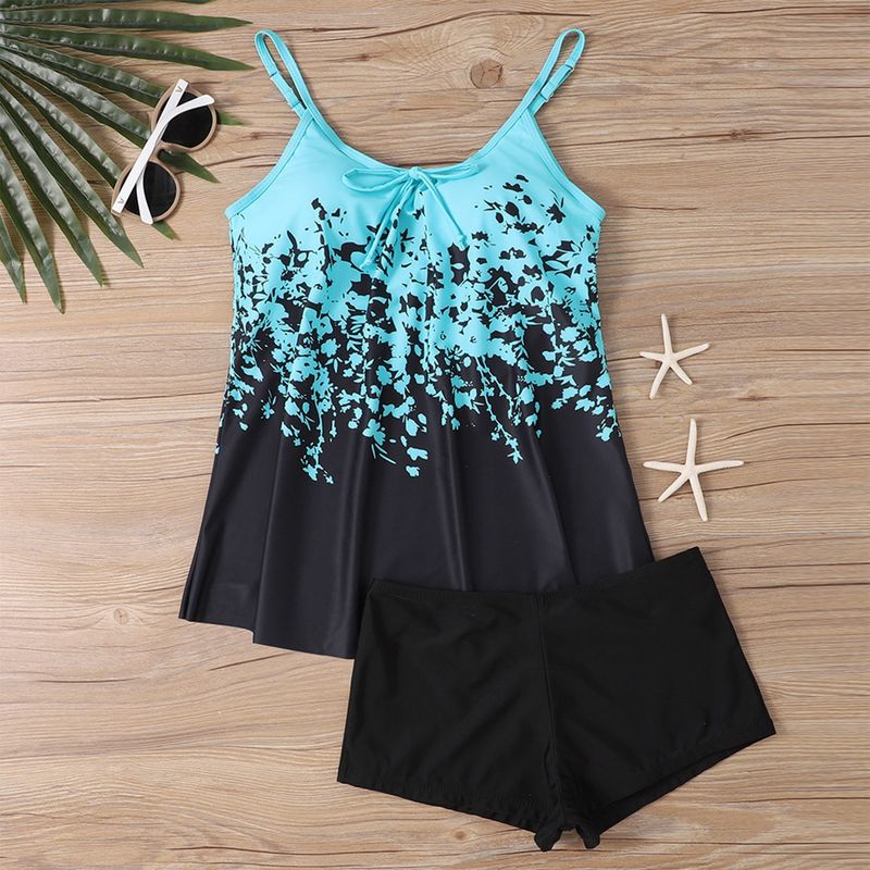 Women's Clothing Sexy Printed Sling Split Boxer Briefs Large Size Bikini_voghion.com