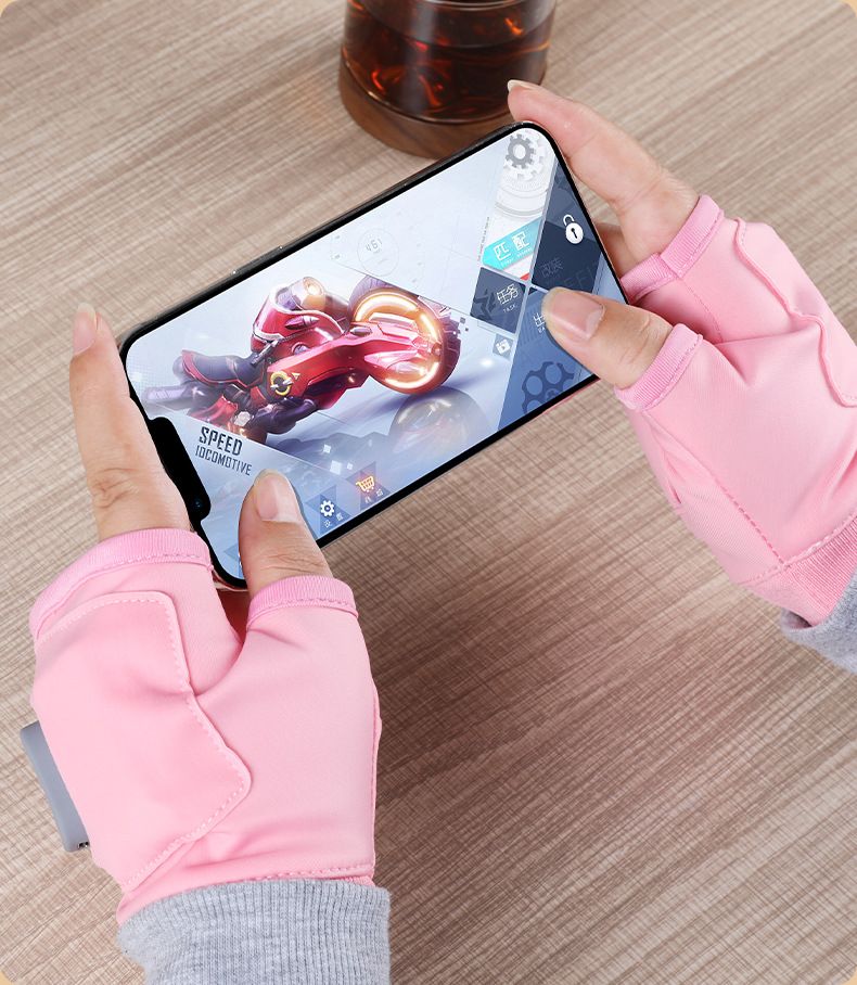 Beheizbare elektrische Handschuhe mit USB-Ladefunktion, ideal zum Radfahren für Damen und Herren, mit intelligenter Graphen-Handwärmer-Technologie für den Winter_voghion.com