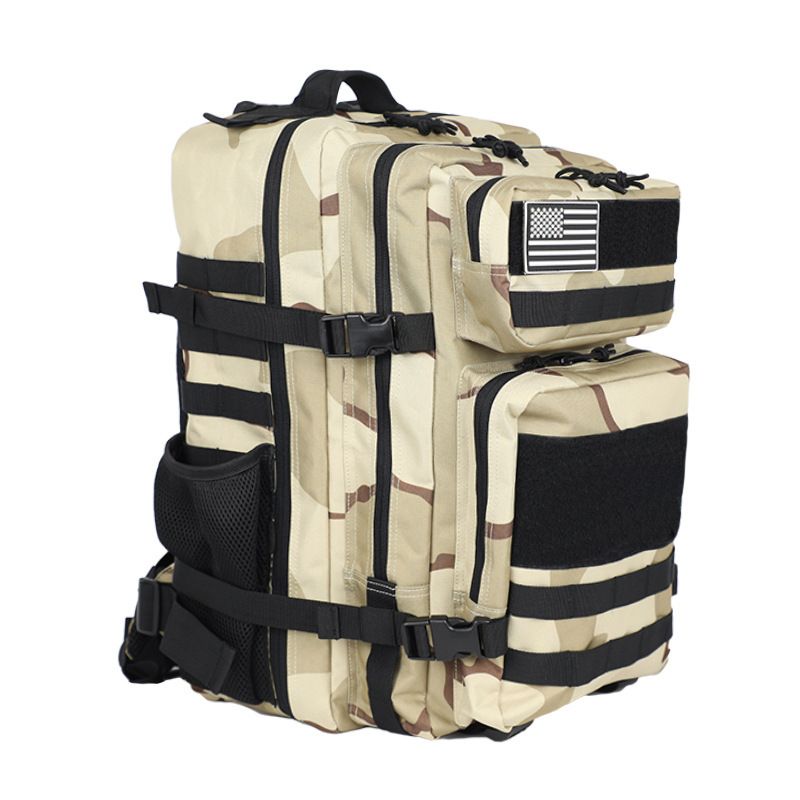 LazyZoom Multifunctional New Camouflage Tactical Backpack Double Shoulder Hiking Climbing Travel Bag For Men Strict Selection_voghion.com