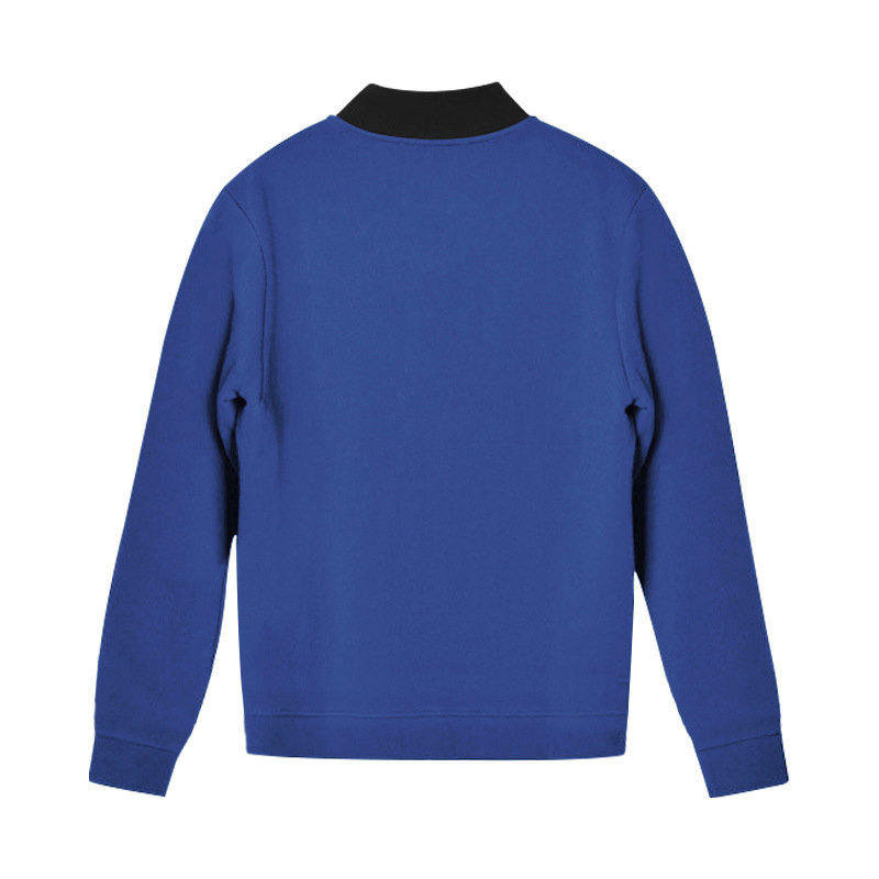 2023 neue Kontrast Jacke Frühling und Herbst Reversible Stehkragen Hübsches Große Größe männer Set_voghion.com