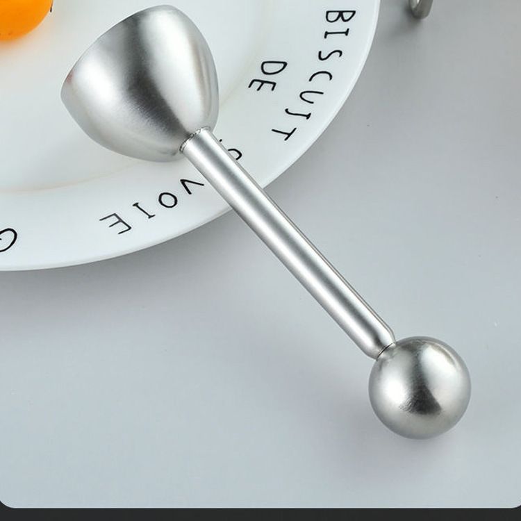ICO Egg Topper - Stainless Steel | Perfect Opener | Soft/Hard Boiled Eggs | Kitchen_voghion.com