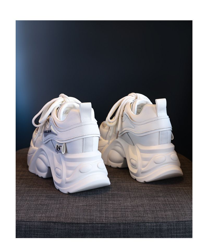 Zeigen Sie Little Dad für Frauen Innenhöhenerhöhung 2024 Frühling Neu Vielseitig Farbblock Dick OLED Casual_voghion.com