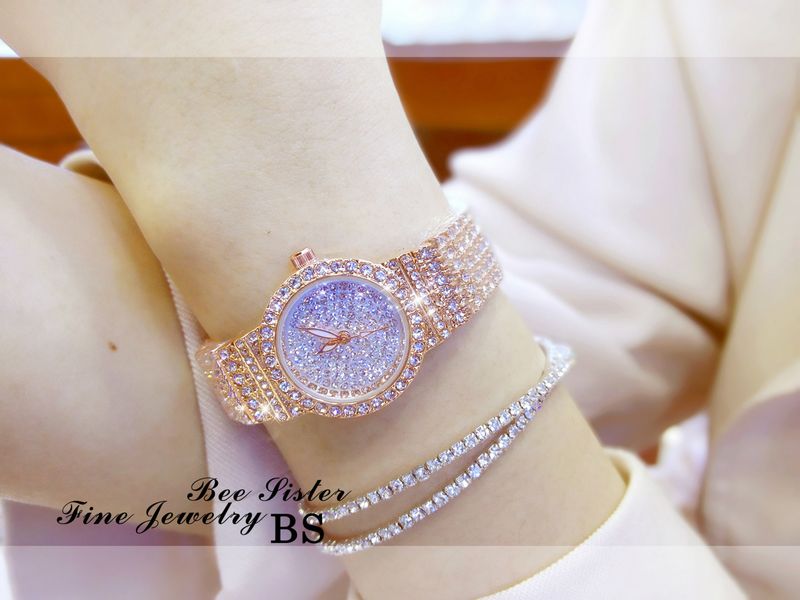 New light luxury chain watch small chain full of stars full of diamonds women's watch_voghion.com