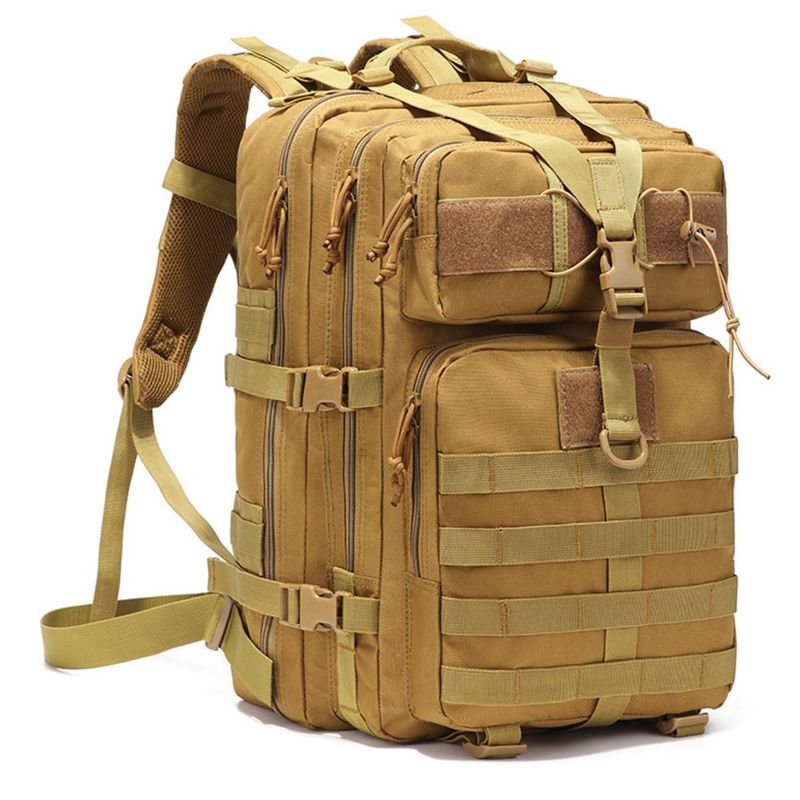 Tactical Military Outdoor Mountaineering Hiking Camping Multi functional Large Capacity Backpack New Product_voghion.com