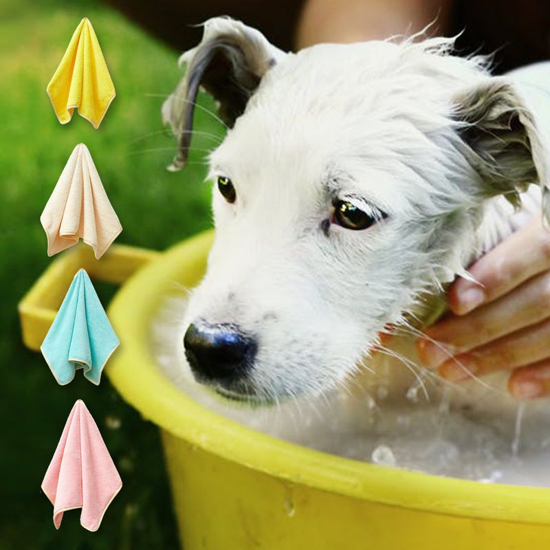 Guangying Haustier-Badetuch, feine Verarbeitung, super saugfähige Faser, Haustier-Hunde-Badetuch für Welpen_voghion.com