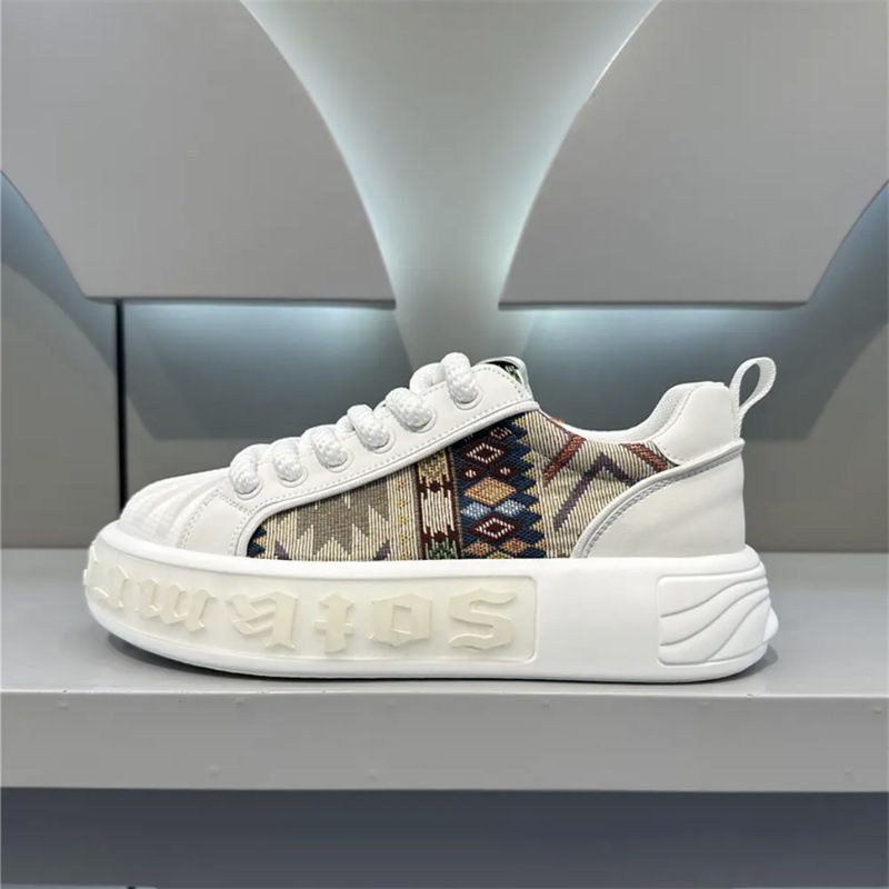 Scarpe da uomo comode e sportive casual con punta a conchiglia, tendenza autunno 2025, nuove e traspiranti_voghion.com