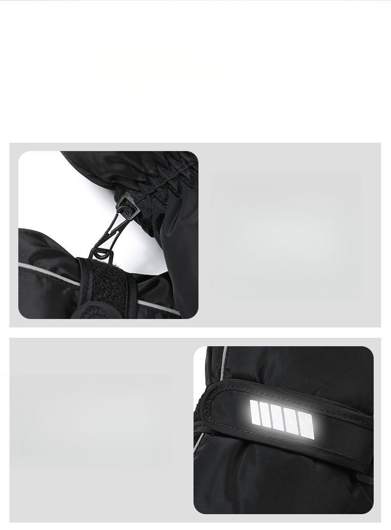 Esquí Invierno Exterior Ciclismo Motocicleta Resistente al viento Impermeable Resistente al frío Para hombre Pantalla táctil Antideslizante Forro polar Para mujer_voghion.com