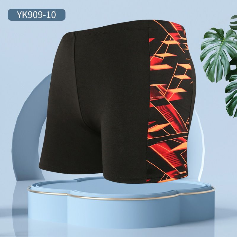 Herren-Boxershorts, große Größe, Milchseide, für Erwachsene, modisch, bedruckt, für heiße Quellen, Urlaub, Strand, Badeshorts_voghion.com