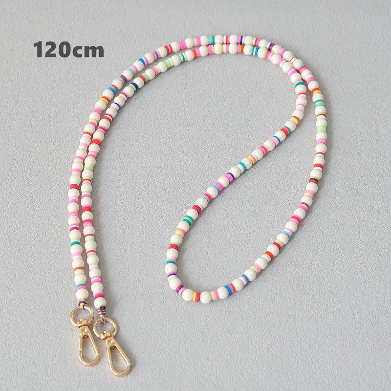 Vielseitige Acryl Mode Weichen Ton Perle Zubehör Strap Candy Farbe Lanyard Tasche Telefon Kette_voghion.com