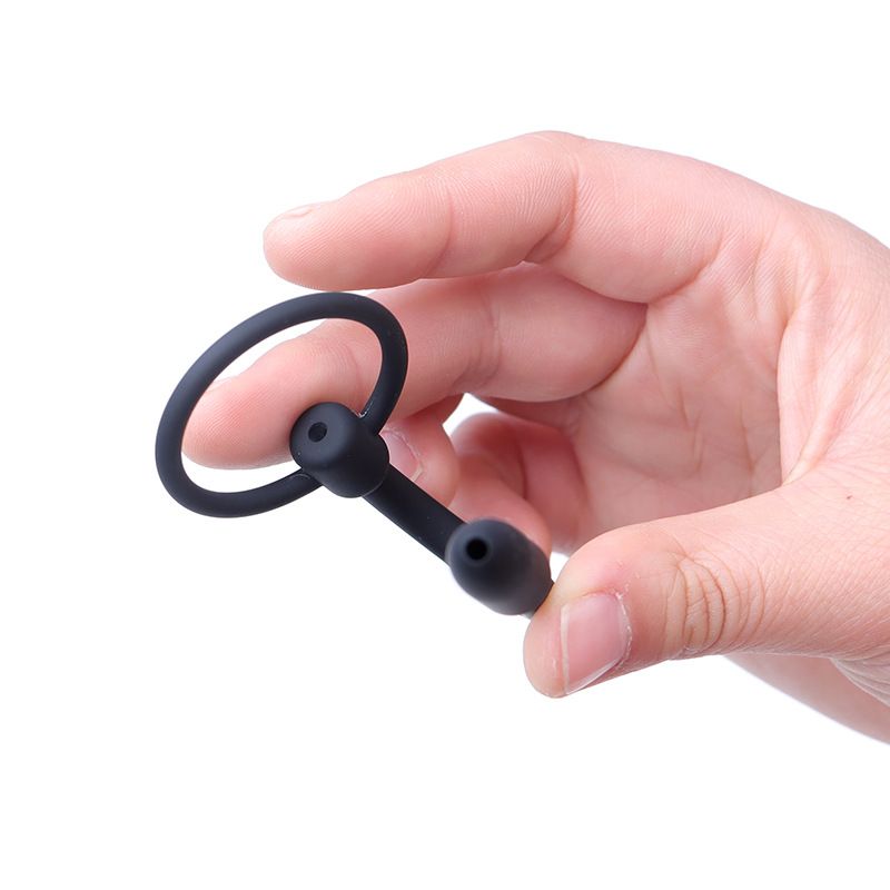 Perle in silicone LuvBox per uomo, estrattore di sperma a forma di occhio di cavallo, dilatatore, asta uretrale per adulti, set di anelli_voghion.com