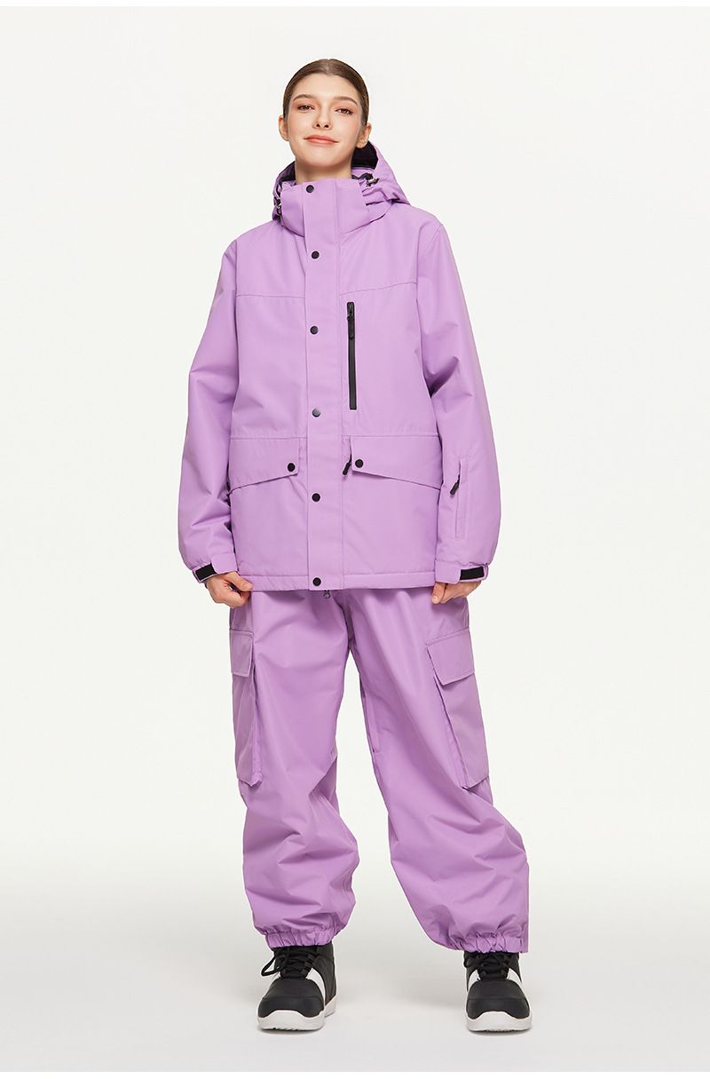 Completo da uomo e da donna, giacca da sci e snowboard impermeabile e calda, per la stagione sulla neve, nuovo_voghion.com