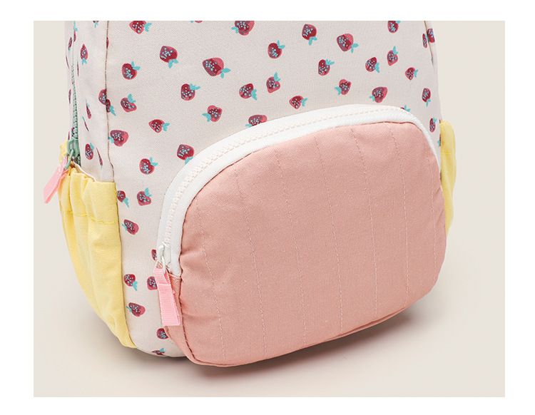 Zaino scolastico per bambini e bambine, modello Strawberry, estate 2025_voghion.com